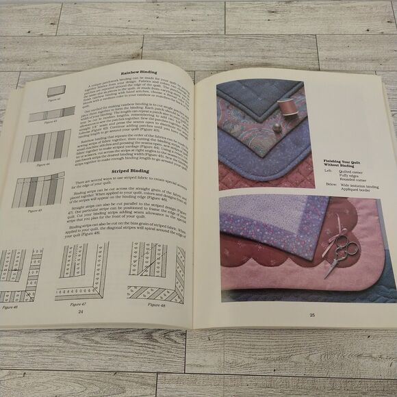 Vtg 1987 - Happy Endings Finishing The‎ Edges of Your Quilt - Patchwork Place - Picture 11 of 13